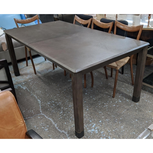 435 - ARTERIORS SPRINGER DINING TABLE, 182cm x 101cm x 77cm unextended.