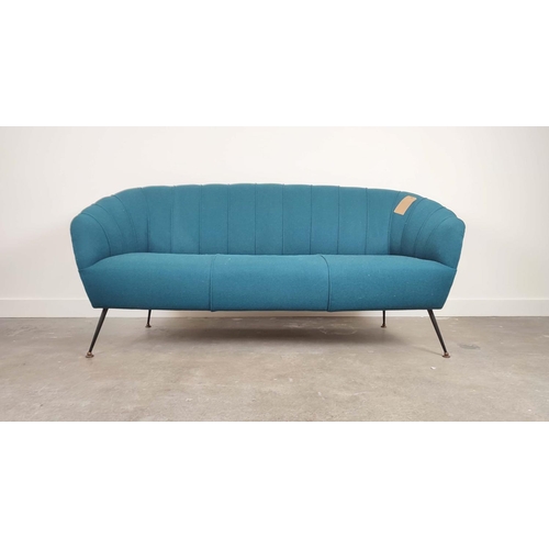 393 - SOFA, vintage Italian, in later Zimmer & Rohde infinity upholstery, 185cm W.