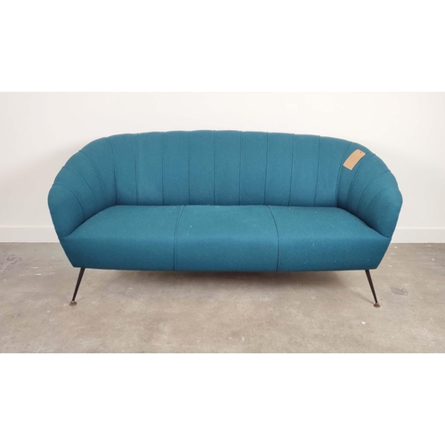 393 - SOFA, vintage Italian, in later Zimmer & Rohde infinity upholstery, 185cm W.