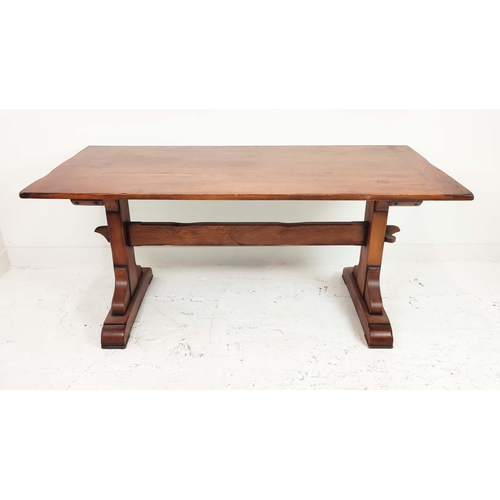 261 - REFECTORY TABLE, Jacobean style oak, 76cm H x 170cm W x 85cm D.