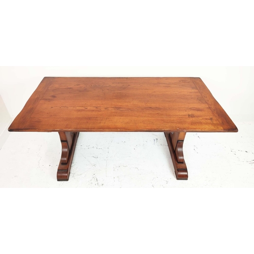 261 - REFECTORY TABLE, Jacobean style oak, 76cm H x 170cm W x 85cm D.