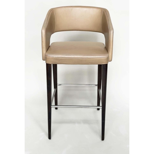 304 - POTOCCO JOLLY STOOLS, a pair, by Wolfgang C. R. Meltzer, 104cm H, seat 76cm H. (2)