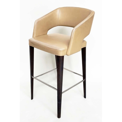 304 - POTOCCO JOLLY STOOLS, a pair, by Wolfgang C. R. Meltzer, 104cm H, seat 76cm H. (2)