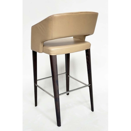 304 - POTOCCO JOLLY STOOLS, a pair, by Wolfgang C. R. Meltzer, 104cm H, seat 76cm H. (2)