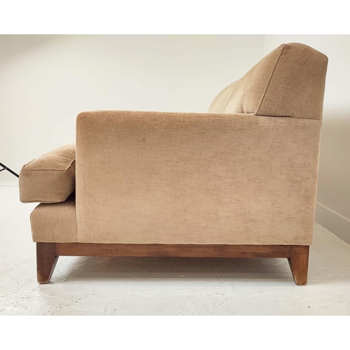 323 - SOFA, in chenille, 20cm W x 88cm H x 150cm D.