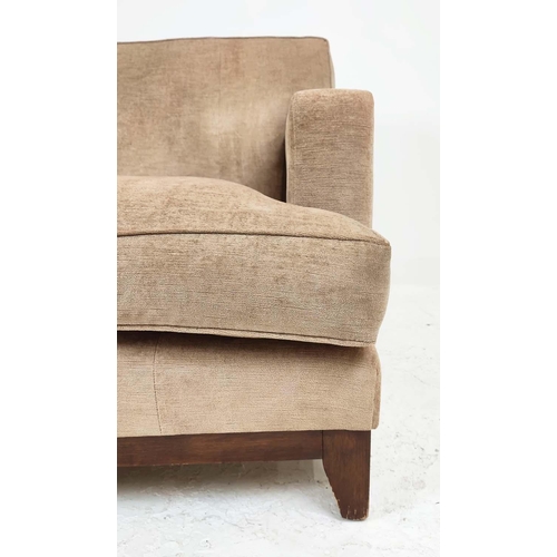 323 - SOFA, in chenille, 20cm W x 88cm H x 150cm D.