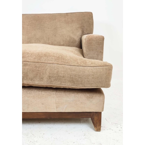 324 - SOFA, in chenille, 20cm W x 88cm H x 150cm D.