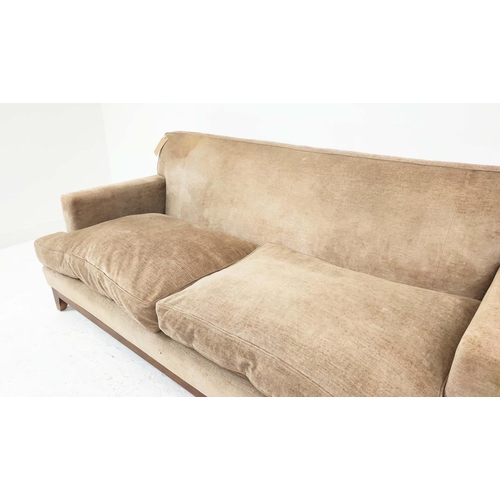 324 - SOFA, in chenille, 20cm W x 88cm H x 150cm D.