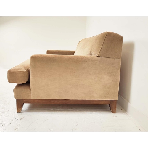 324 - SOFA, in chenille, 20cm W x 88cm H x 150cm D.