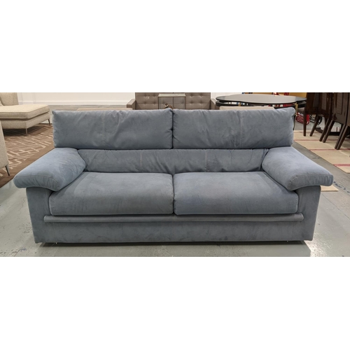 332 - LIGNE ROSET PALLAS SOFA, by Claude Brisson, 215cm W.