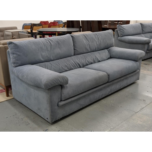 332 - LIGNE ROSET PALLAS SOFA, by Claude Brisson, 215cm W.