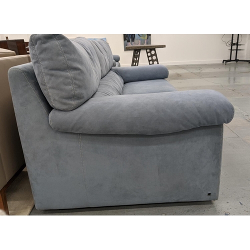 332 - LIGNE ROSET PALLAS SOFA, by Claude Brisson, 215cm W.