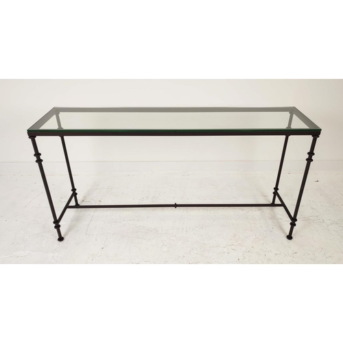 375 - OKA POMPIDOU CONSOLE TABLE, 81cm H x 160cm x 40cm.