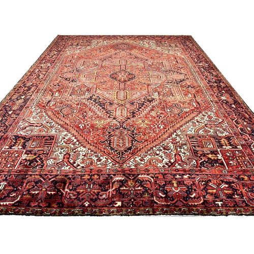 96 - PERSIAN HERIZ BAKSHAISH CARPET, 400cm x 290cm.