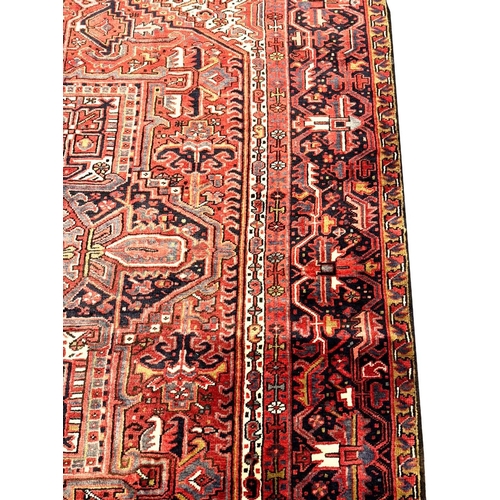 96 - PERSIAN HERIZ BAKSHAISH CARPET, 400cm x 290cm.