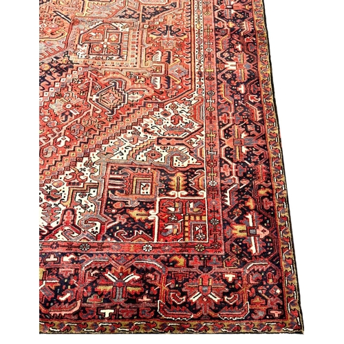 96 - PERSIAN HERIZ BAKSHAISH CARPET, 400cm x 290cm.