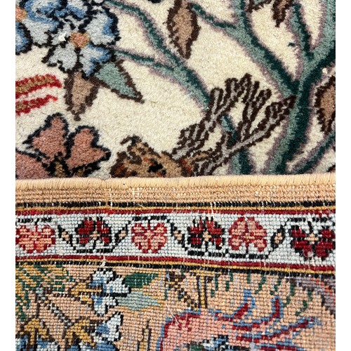 88A - PICTORIAL RUG, 181cm x 117cm.