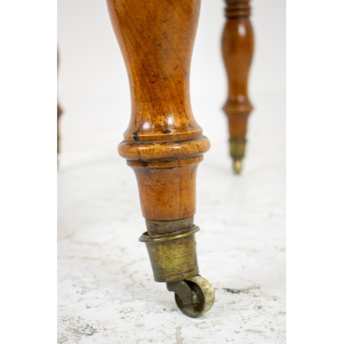 251A - DINING TABLE, mid 19th century French walnut with drop flaps, two extra leaves and removable centre ... 