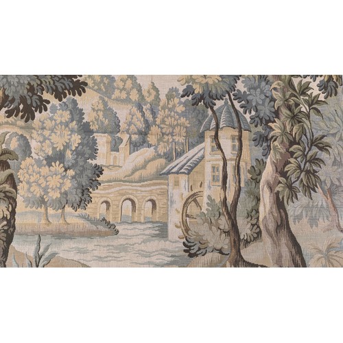 227 - VERDURE DESIGN TAPESTRY, 351cm x 177cm, woodland scene.