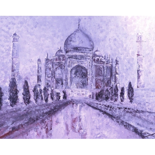 151 - ANYA SAND, 'Taj Mahal', lithograph, 115cm x 122cm, framed.