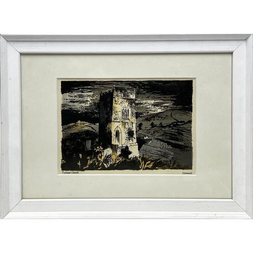 138 - JOHN PIPER (British 1903-1992), 'British Landscapes, 1944', a set of 8 lithographs, 13cm x 19cm, fra... 