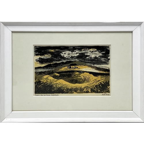 138 - JOHN PIPER (British 1903-1992), 'British Landscapes, 1944', a set of 8 lithographs, 13cm x 19cm, fra... 