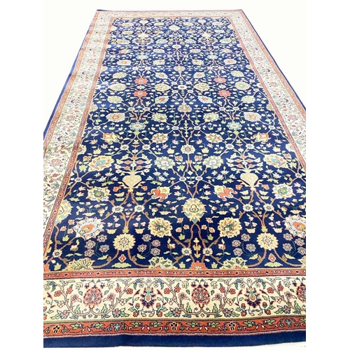 177 - VINTAGE LAHORE CARPET, 370cm x 188cm.