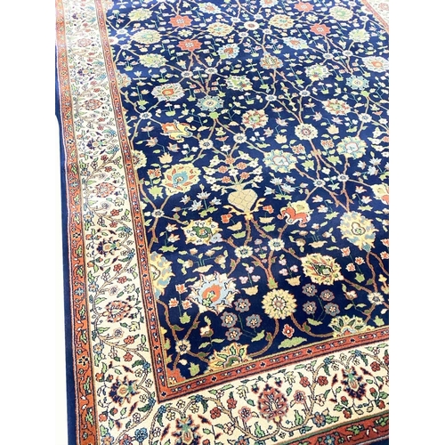 177 - VINTAGE LAHORE CARPET, 370cm x 188cm.