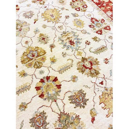 186 - FEREGHAN DESIGN CARPET, 370cm x 270cm.