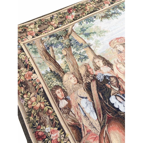 193 - FRENCH TAPESTRY, 290cm x 190cm.