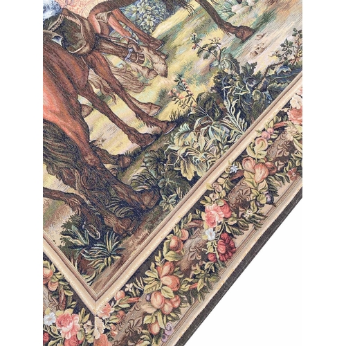 193 - FRENCH TAPESTRY, 290cm x 190cm.