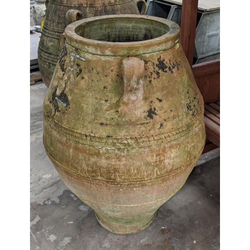 23 - OLIVE JAR, terracotta, 102cm H approx.