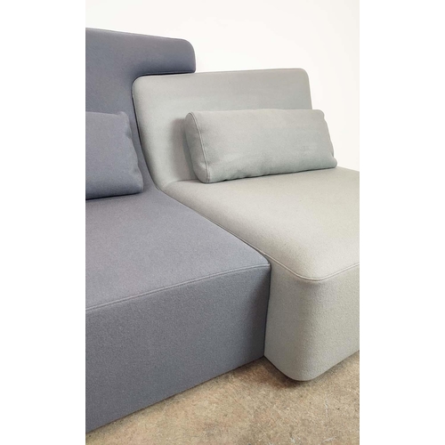 402 - LIGNE ROSET CONFLUENCES SOFA BY PHILIPPE NEGRO, 175cm W approx.