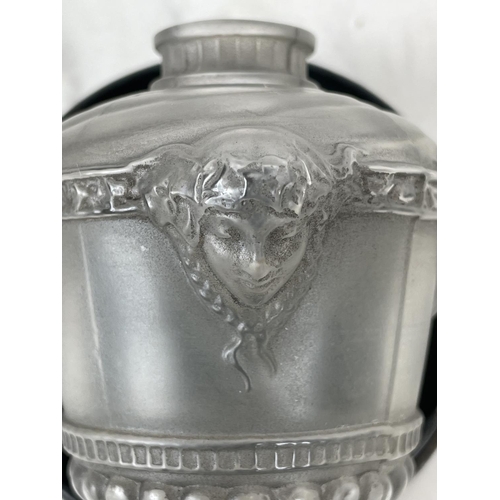 5 - RENE LALIQUE 'BOUQUET DE FAUNES' PERFUME BOTTLE, c.1920s urn and mask design by 'Guerlain' with stop... 