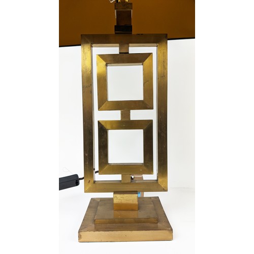 343 - TABLE LAMPS, two differing with shades, vintage 20th century, 69cm H at tallest. (2)