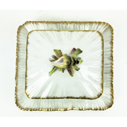 1 - SARDINE DISHES, a collection of fourteen, various designs and patterns. (14)