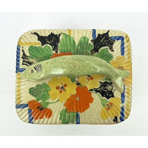 1 - SARDINE DISHES, a collection of fourteen, various designs and patterns. (14)