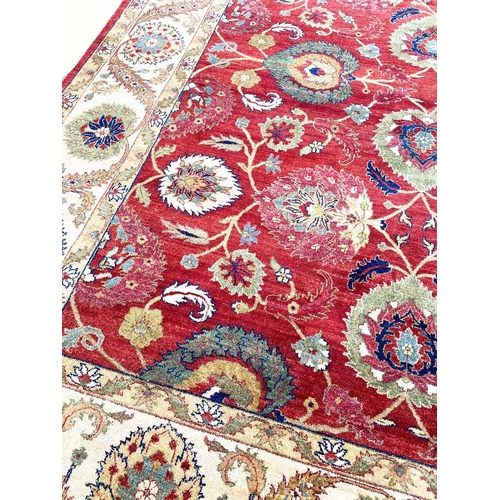 75 - LAHORE SAFAVID DESIGN CARPET, 310cm x 240cm.