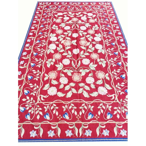 83 - FINE PORTGUESE CARPET, 245cm x 152cm.