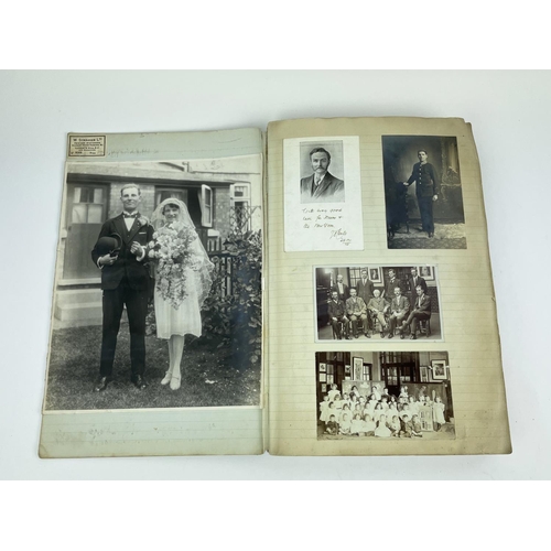 7 - PHOTOGRAPH ALBUM, early 20th century social history, compiled by William (Billy) Pulley 2nd Seaforth... 