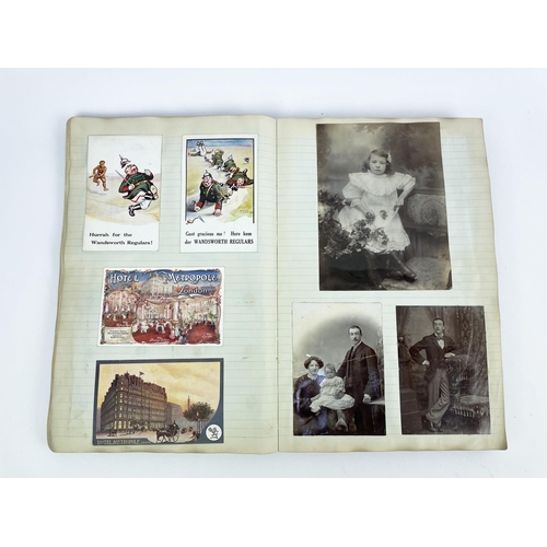 7 - PHOTOGRAPH ALBUM, early 20th century social history, compiled by William (Billy) Pulley 2nd Seaforth... 