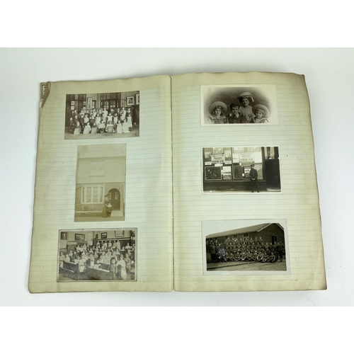 7 - PHOTOGRAPH ALBUM, early 20th century social history, compiled by William (Billy) Pulley 2nd Seaforth... 