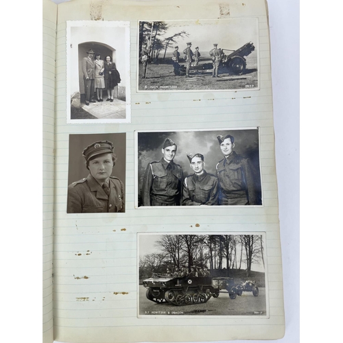 7 - PHOTOGRAPH ALBUM, early 20th century social history, compiled by William (Billy) Pulley 2nd Seaforth... 