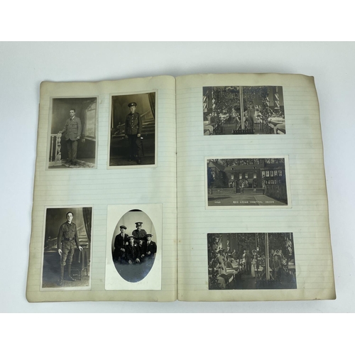 7 - PHOTOGRAPH ALBUM, early 20th century social history, compiled by William (Billy) Pulley 2nd Seaforth... 