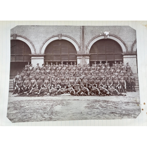 7 - PHOTOGRAPH ALBUM, early 20th century social history, compiled by William (Billy) Pulley 2nd Seaforth... 