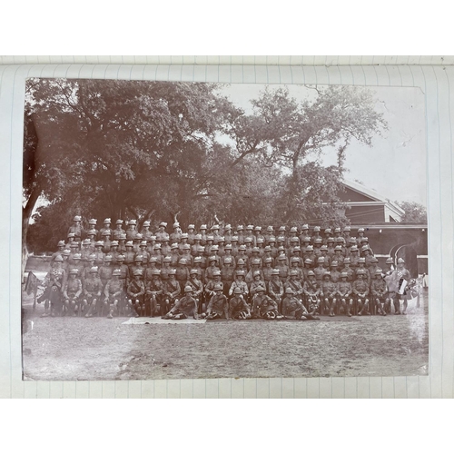 7 - PHOTOGRAPH ALBUM, early 20th century social history, compiled by William (Billy) Pulley 2nd Seaforth... 