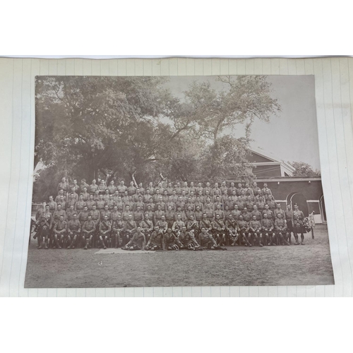 7 - PHOTOGRAPH ALBUM, early 20th century social history, compiled by William (Billy) Pulley 2nd Seaforth... 