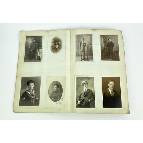 7 - PHOTOGRAPH ALBUM, early 20th century social history, compiled by William (Billy) Pulley 2nd Seaforth... 