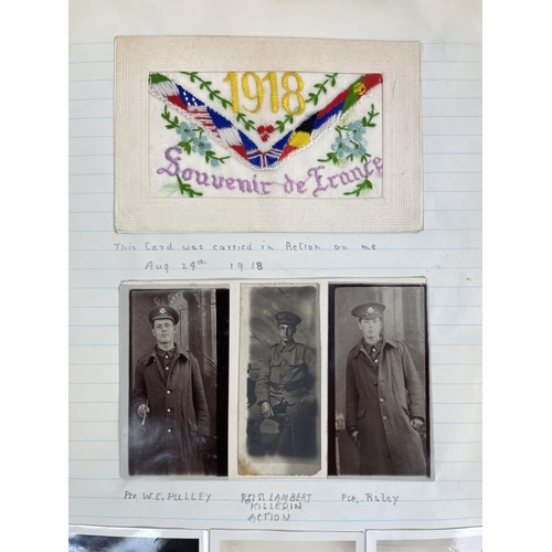 7 - PHOTOGRAPH ALBUM, early 20th century social history, compiled by William (Billy) Pulley 2nd Seaforth... 