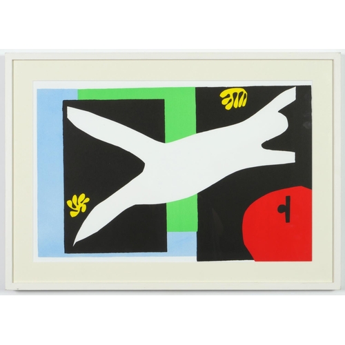 50 - HENRI MATISSE, La Nageur lithograph 2004, Idem Mourlot.